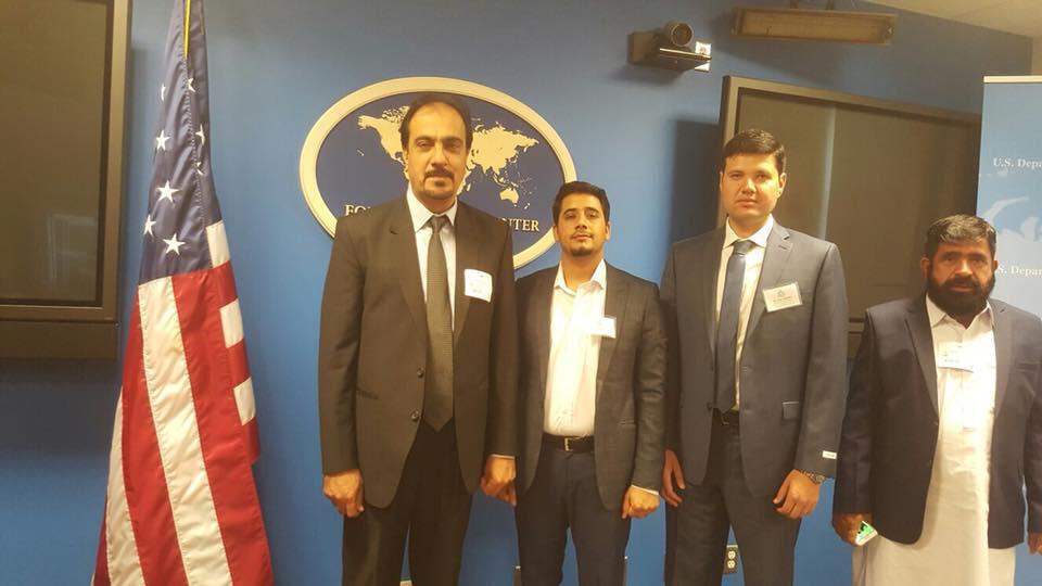 Our Dari Interpreter interpreting for visitors from Afghanistan during Visitors Leadership Program, spearheaded by the Dept of State, Washington DC